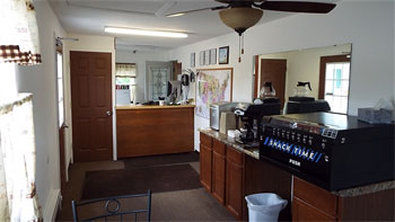 Modern Motel Vinton Interieur foto